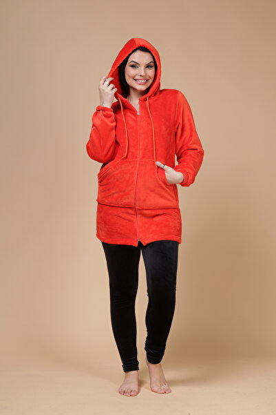 mervemoda Γυναικείο σετ 2 τεμαχίων με κουκούλα Ultrasoft