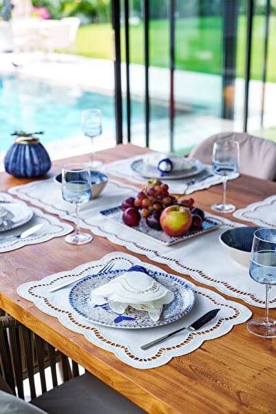 Fillow Delik işi 6'lı Peçete