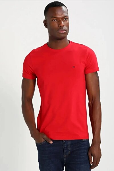 Hilfiger Denim //Tommy Hilfiger.Ανδρικό T-Shirt με κέντημα με λογότυπο