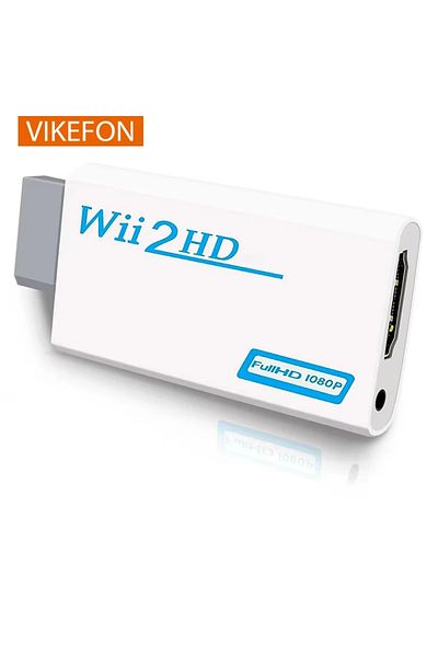 Choice for Wii To HDMI-compatible Adapter Converter 3.5mm Audio For PC HDTV Monitor 1080P 720P Wii2 To H...