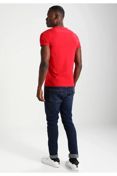 Hilfiger Denim //Tommy Hilfiger.Ανδρικό T-Shirt με κέντημα με λογότυπο