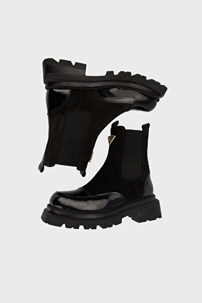 Rachel Genuine Leather Thick Soled Boots 24K001R37506