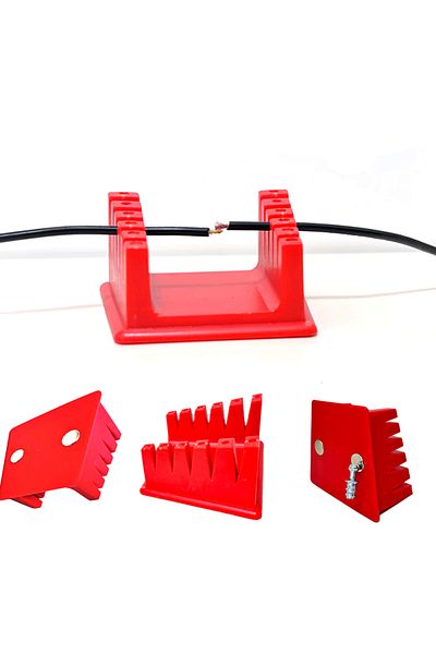 Choice ABS Welding Wire Fixture Soldering Wire Holder Cable Clamp Holder for 30AWG-12AWG Wire Welding Be...