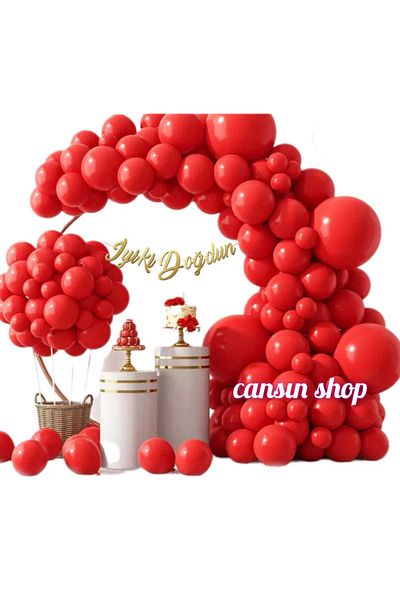 CANSIN Σετ μπαλόνι του Red Wellborn