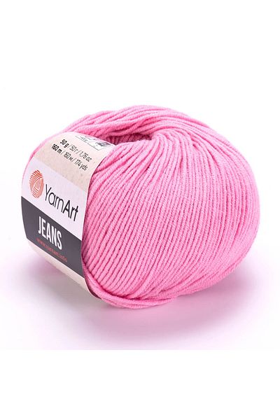 Yarnart Yarn Art Jeans 36 - Ροζ Amigurumi Πλεκτό Μωρό και Ζακέτα
