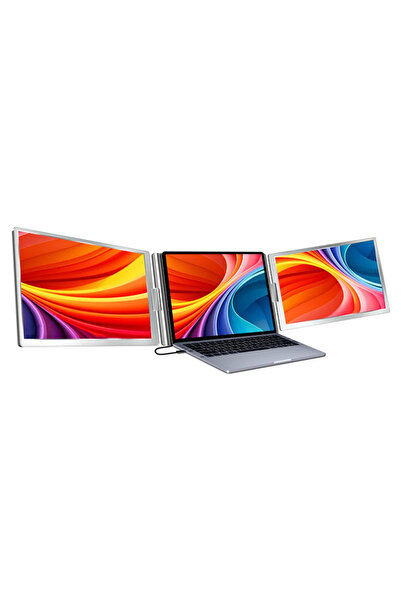 Trimonitör 16” Taşınabilir Ikili Monitör (SABİT PANEL)