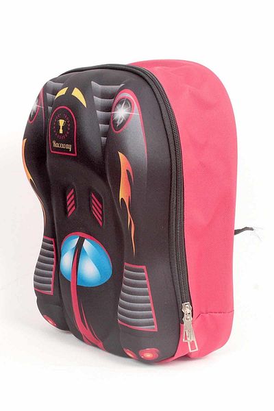 rekorsport Geantă de școală unisex model RS-0051 - 32x13x11, imprimată în relief, multicolor