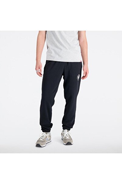New Balance Ανδρικά Μαύρα Παντελόνια Ζωής - Mnp1411-bk