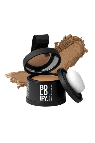 Boldify Saç Tozu KOYU SARI Dolgunlaştırıcı Topik Tozu, Gizler & 48 saat etkili
