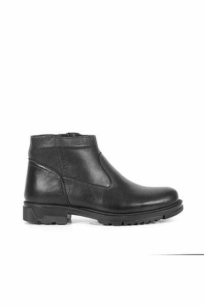rekorsport Rekor Sport Γνήσιο δέρμα με γούνα Εσωτερική επένδυση Thermo Sole Μαύρο