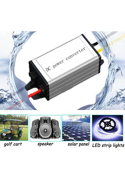 Choice Dc 24 V To 12v 5a 60w Step Down Voltage Converter Waterproof Regulator Power Supply Module Buck T...