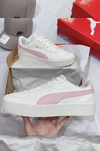 Puma Dámské tenisky s vysokou podrážkou - 380147 -05-2 Béžová sportovní obuv