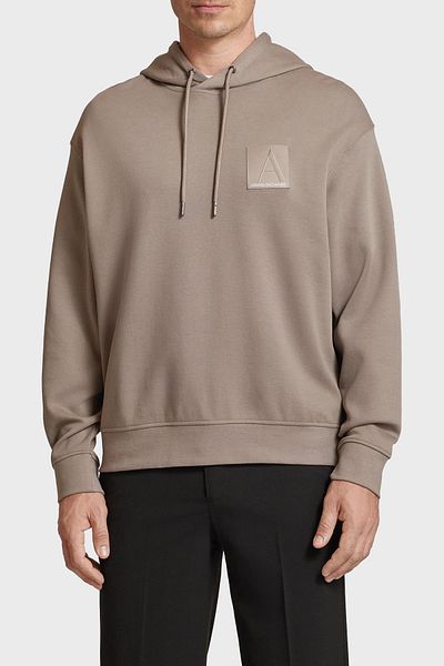 Armani Exchange Men's Hooded Sweat - Cotton, Regular Fit Sweat 6Dzmjb Zjnkz 17Ac