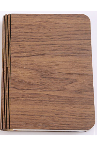 Choice 10X8cm Wood grain LED Wooden Book Lamp Children Reading light USB Beds...