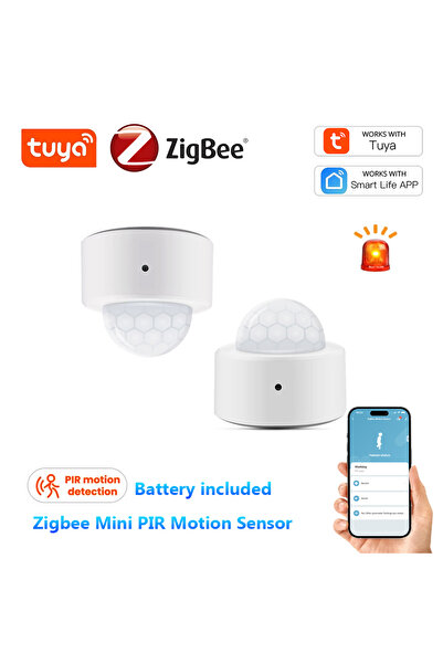 Choice Tuya Zigbee Mini PIR Motion Detector Human Motion Sensor Infrared Dete...