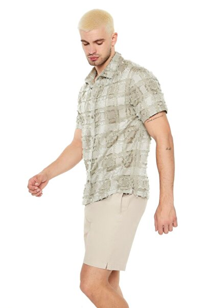Forever 21 Dokulu Geo Baskı Gömlek