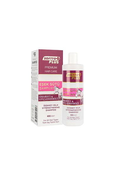 Softto Plus Repairing & Strengthening Donkey Milk Shampoo 400 Ml,