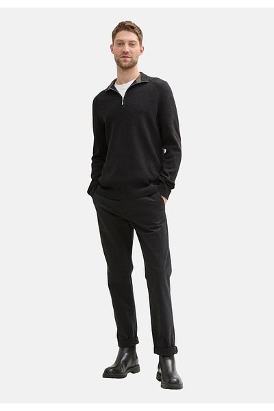 Tom Tailor Pullover Strickpullover Troyer