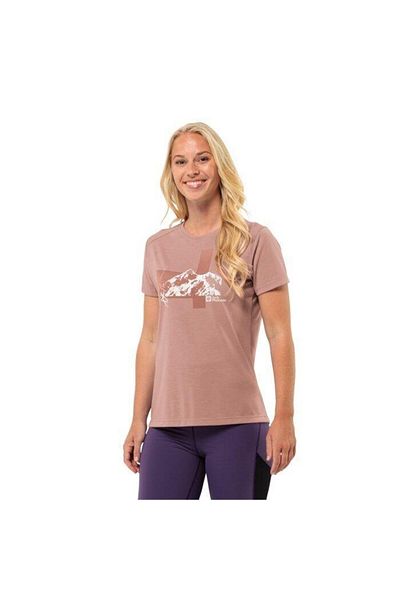 Jack Wolfskin Tricou pentru femei Vonnan S/s Graphic T W