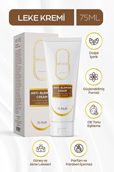 Maxos Leke Kremi 75ml Güneş & Akne Lekelerinde Etkili