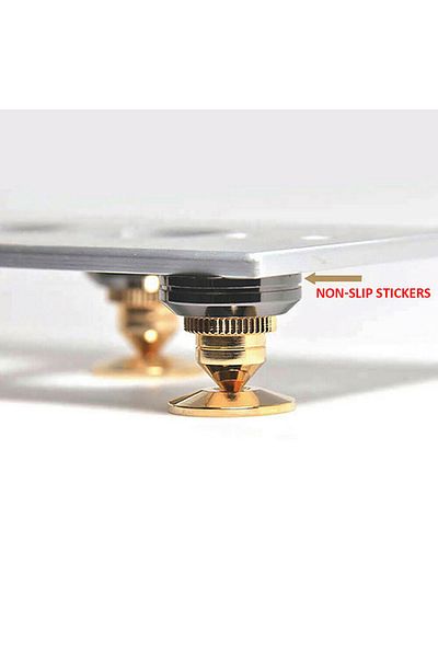 Choice 4PCS Speakers Stand Foot Spikes Mount Loudspeaker Box Nails Pads Shockproof