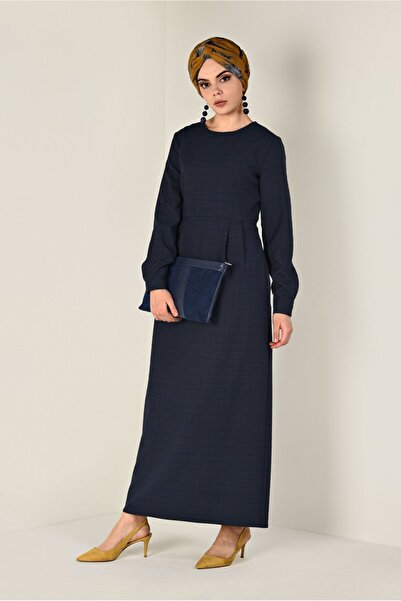 Alvina Square Patterned Pocket Dress 4832