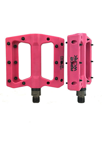 Choice pink RACEWORK Road Bike Pedals Ultralight Nylon Fiber Pedal Seal Beari...