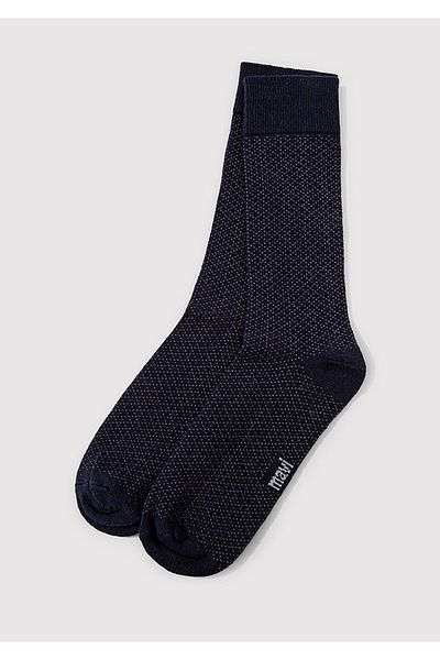 Mavi Marineblau gemusterte Socken - 0911581 -32184