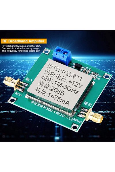 mythtiger New RF amplifier, low noise LNA 1-3000MHz 2.4GHz RF amplifier for amplifying FM HF VHF UHF radio ...