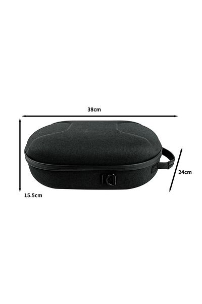 APWIKOGER Black Eva Portable Storage Bag Waterproof Crossbody Bag Adjustable Shoulder Strap Shockproof Anti-sc