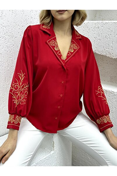 TRENDBUTİKOFFİCİAL Яка Яка Риза