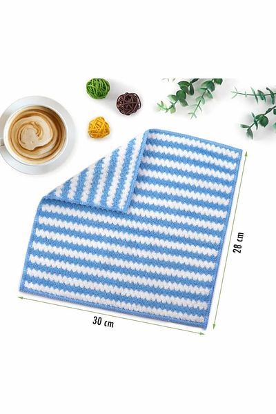safestore 12 Pieces Microfiber Cloth 28x30 Super Absorbent Coral Fleece Fabric, No Smell, Prevents Moisture and Bacteria Dowry