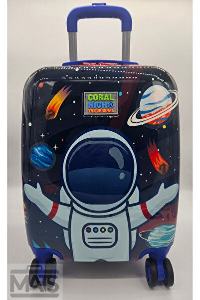MATS ÇANTA Mats Coral Unisex Astronot Çocuk Polikarbon Valiz