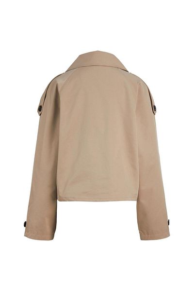 Jack & Jones Дамски бежов тренчкот Carlie (12248654-TWLL)