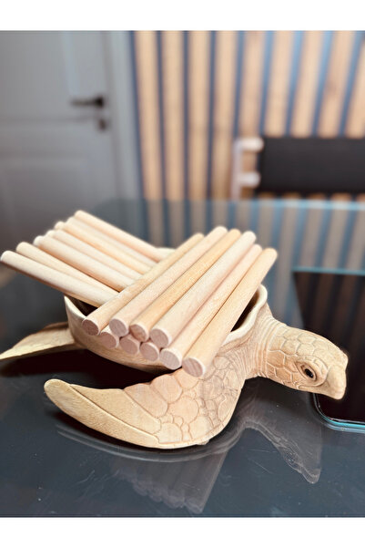 HepsiAhşap Ritim Çubuğu 10 Çift (20 Adet) (16 Mm 25 Cm Uzunluk)