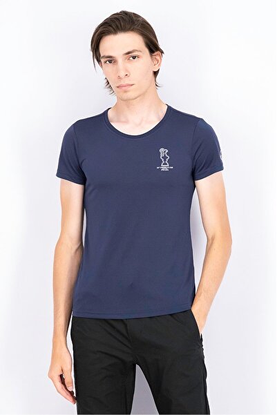 North Sails By Prada تيشيرت رجالي من نورث سيلز × برادا، بياقة دائرية وأكمام ق...