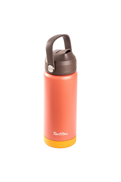 Tantitoni 025-01-PEMBE TUTAMAÇLI PASLANMAZ ÇELİK PİPETLİ TERMOS 500ML