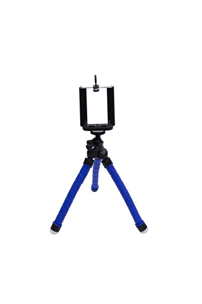 KingMa Esnek Ahtapod Tripod Telefon Tutucu Mavi