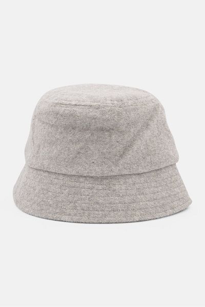 Lyle & Scott Men Bucket Hat, Light Grey