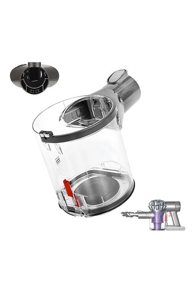 Choice Light Green Dust Bin For Dyson V6 Animal Dc58 Dc59 Dc61 Dc62 Sv03 Hho8 Sv07 Vacuum Cleaner Replaceme