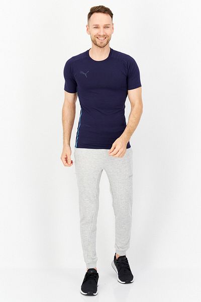 Puma Men Sportswear Fit Short Sleeves T-Shirt, Navy