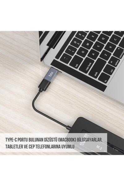 Bix Adp-01 Type-c To Usb-a 3.0 Çevirici Dönüştürücü Adaptör
