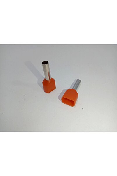 YSN SOUNDS 12ga Yalıtımlı Çiftli Amfi Kablosu Ucu -4mm Izoleli Hoparlör Çift Kablo Ucu -12ga Çiftli Yüksük -4 A