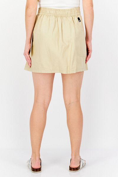 Puma Women Sportswear Fit Brand Logo Outdoor Mini Skirts, Tan