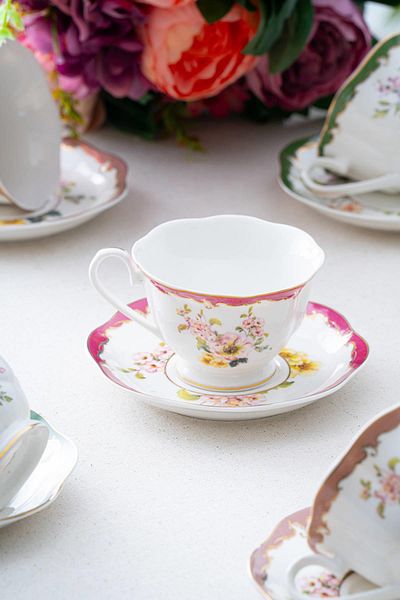ACAR Clara 6-Person Teacup Set - 220 ml