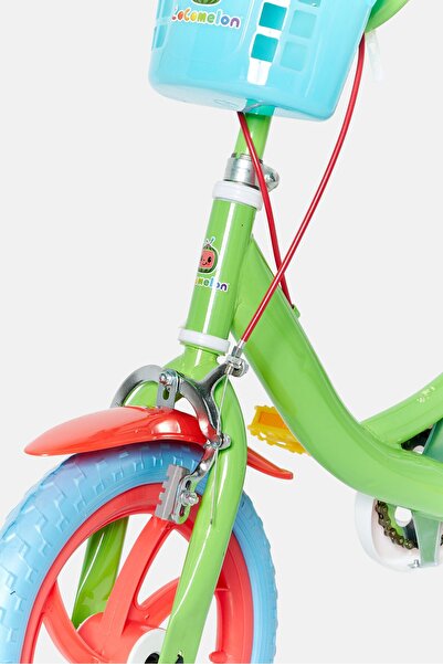 Cocomelon Kids 14 Inch Bicycle, Red/Green Combo
