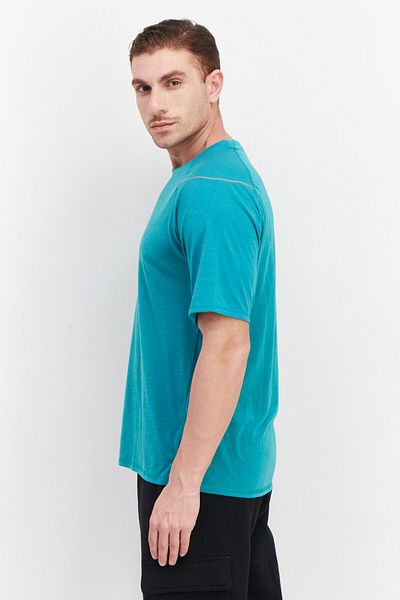 Puma Men Sportswear Fit Brand Logo Running T Shirt, Green