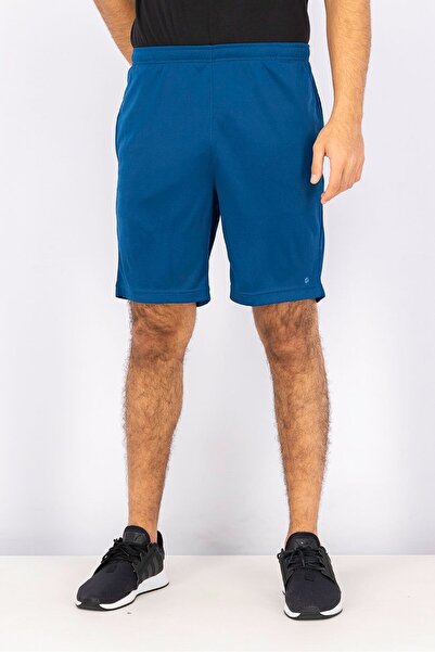 Tchibo شورت رياضي مناسب للخارجية للرجال، أزرق مخضر