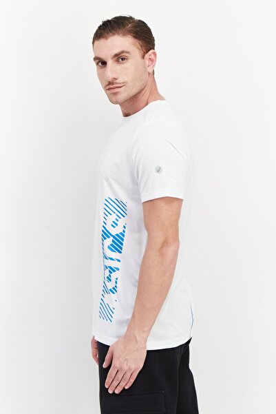 Asics Men Sportswear Fit Short Sleeve Training T-Shirt, White