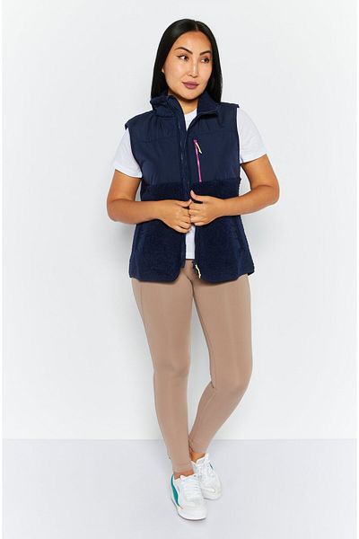 Tchibo Women Plain Vest Jacket, Navy